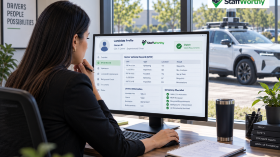 Autonomous Vehicle Recruiting: Why Transportation Hiring Experience Matters When Safety Is Part of the Job.